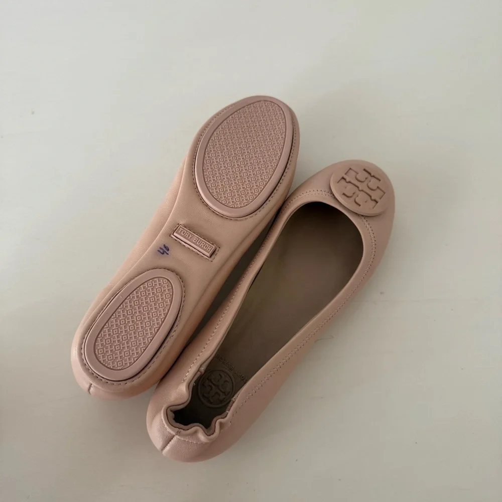 Tory Burch Minnie Travel Ballet Flats 9.5 - Picture 3 of 8